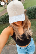 Doing my best camo truck hat